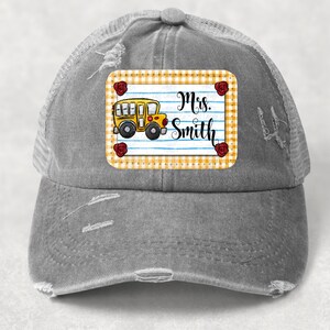 Digital Download for Sublimation, Rectangle Hat Patch Design, Bus ...