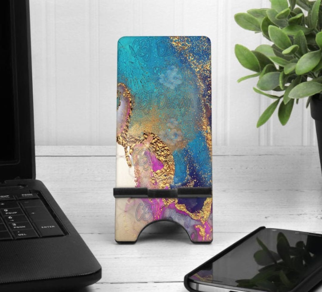Gold Texture Cell Phone Stand Sublimation Template, Digital Download ... - Granite Texture Cell Phone Consuming Tiny Bedroom