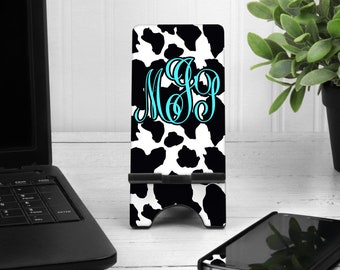 Kuh Druck Kleine Telefon Stand Sublimation Vorlage, Digital Download für Sublimation