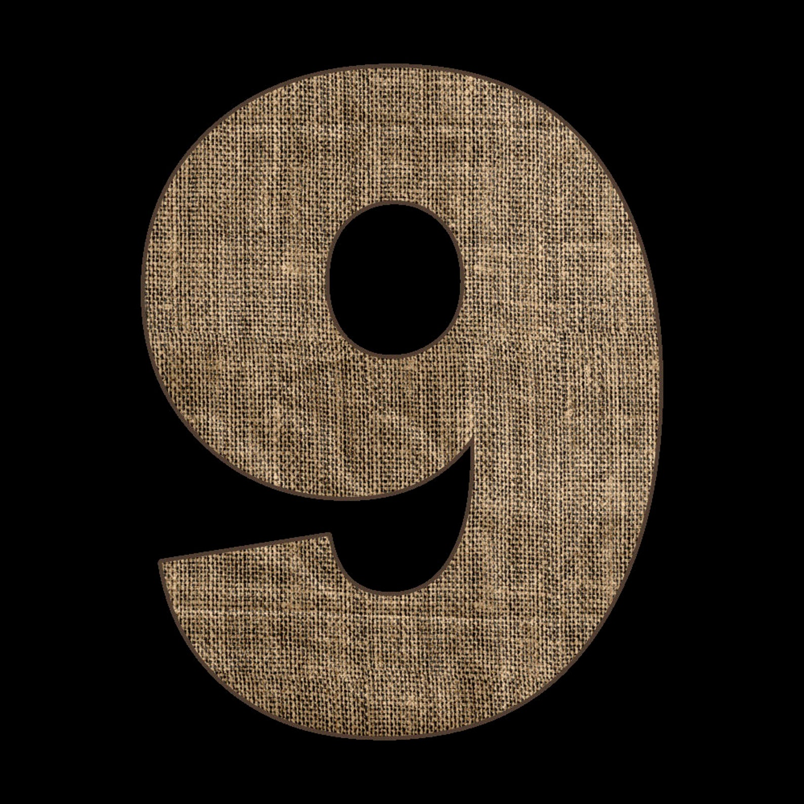 Digital Download Burlap Alphabet Burlap Numbers PNG for - Etsy