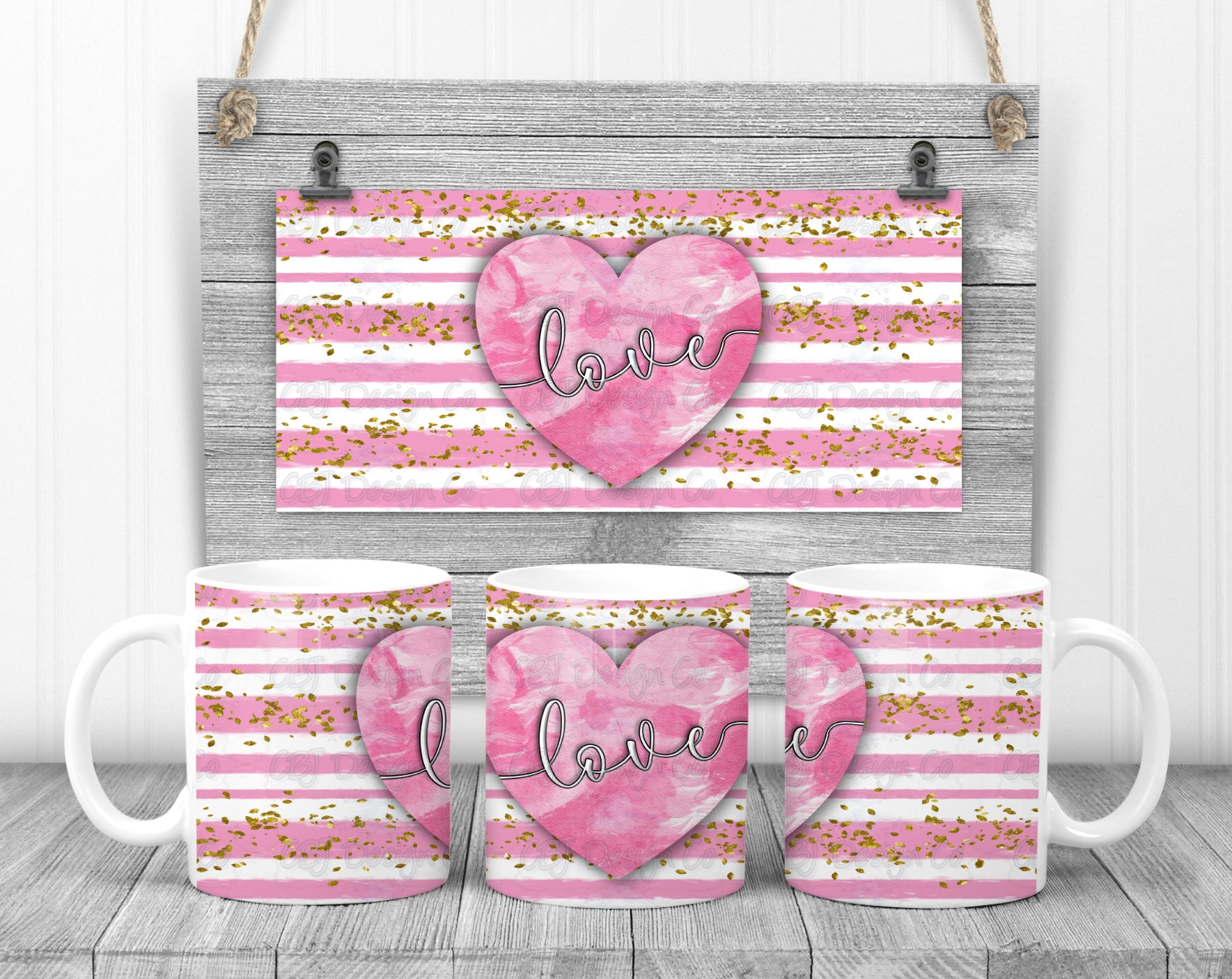 Digital Download for Sublimation 11 Oz Valentines Mug Design Etsy