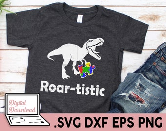Download Autism T Rex Svg Etsy PSD Mockup Templates