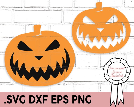 Scary face of Halloween pumpkin on transparent background PNG - Similar PNG