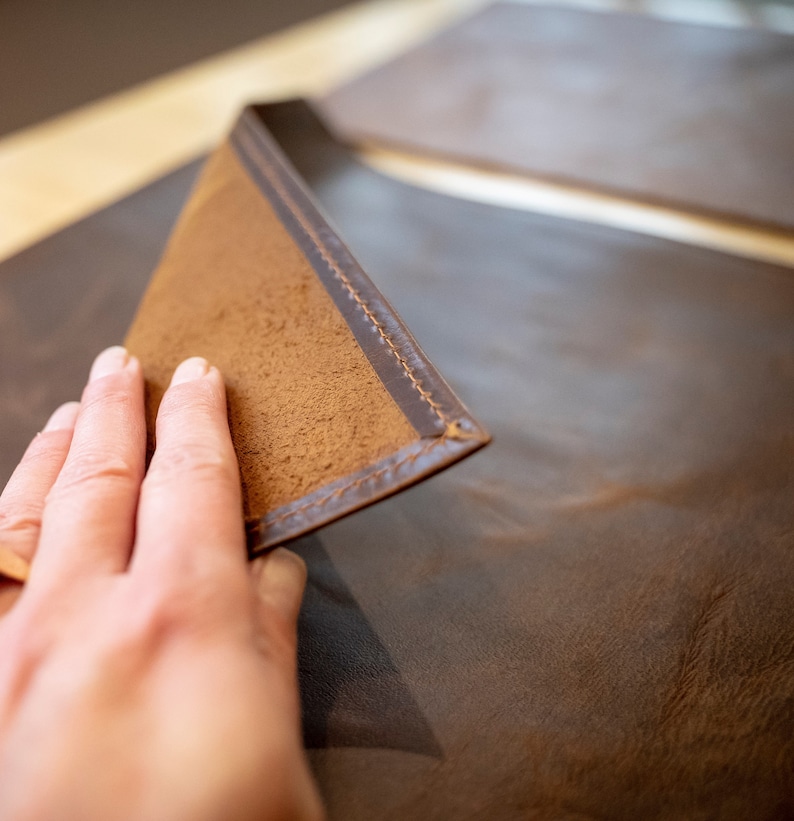 Geniune Leather Placemats and Coasters Table Placemats Etsy