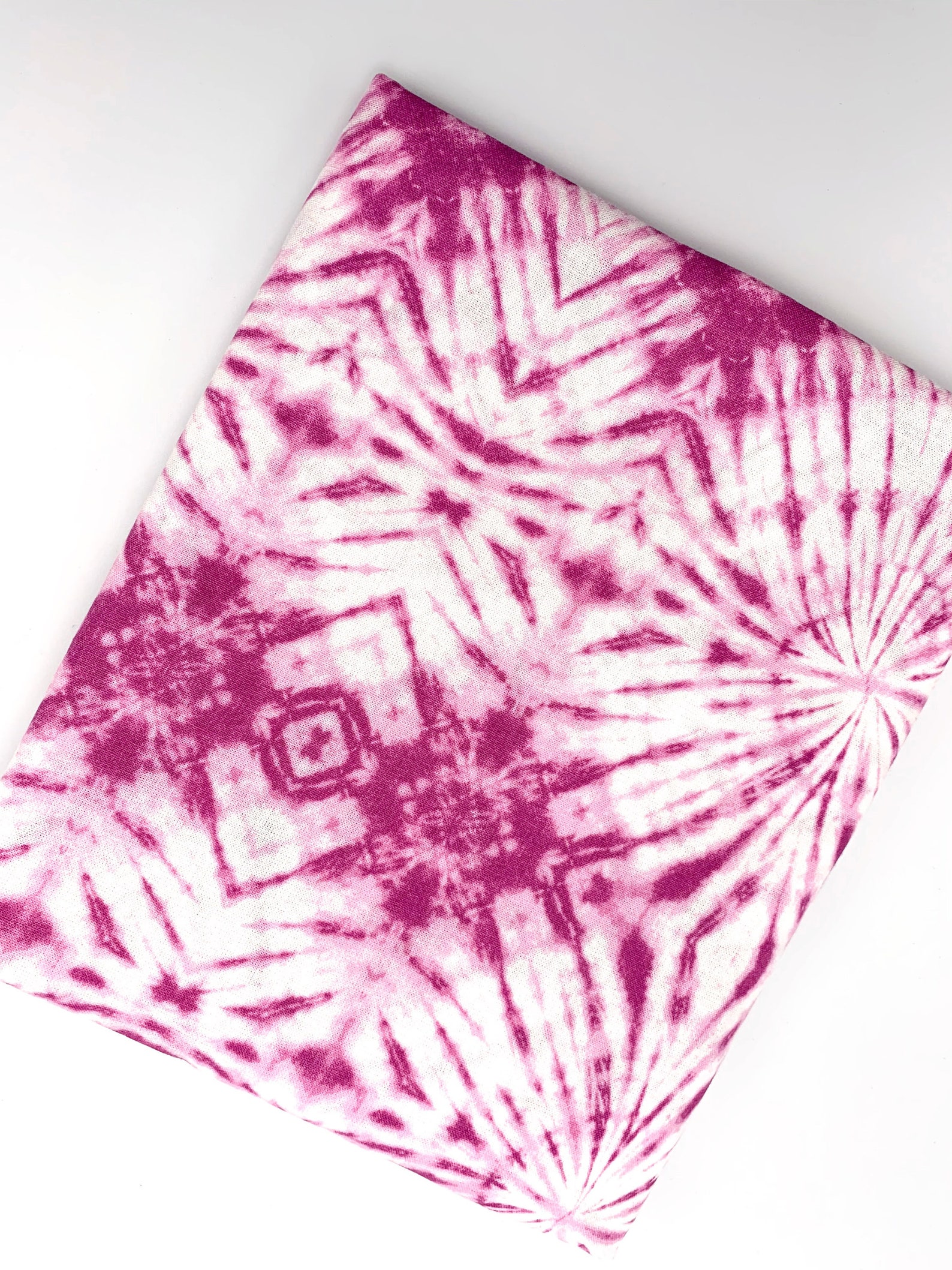 Tie Dye 100% Cotton Fabric Pink Purple White Acid Wash Hippie - Etsy