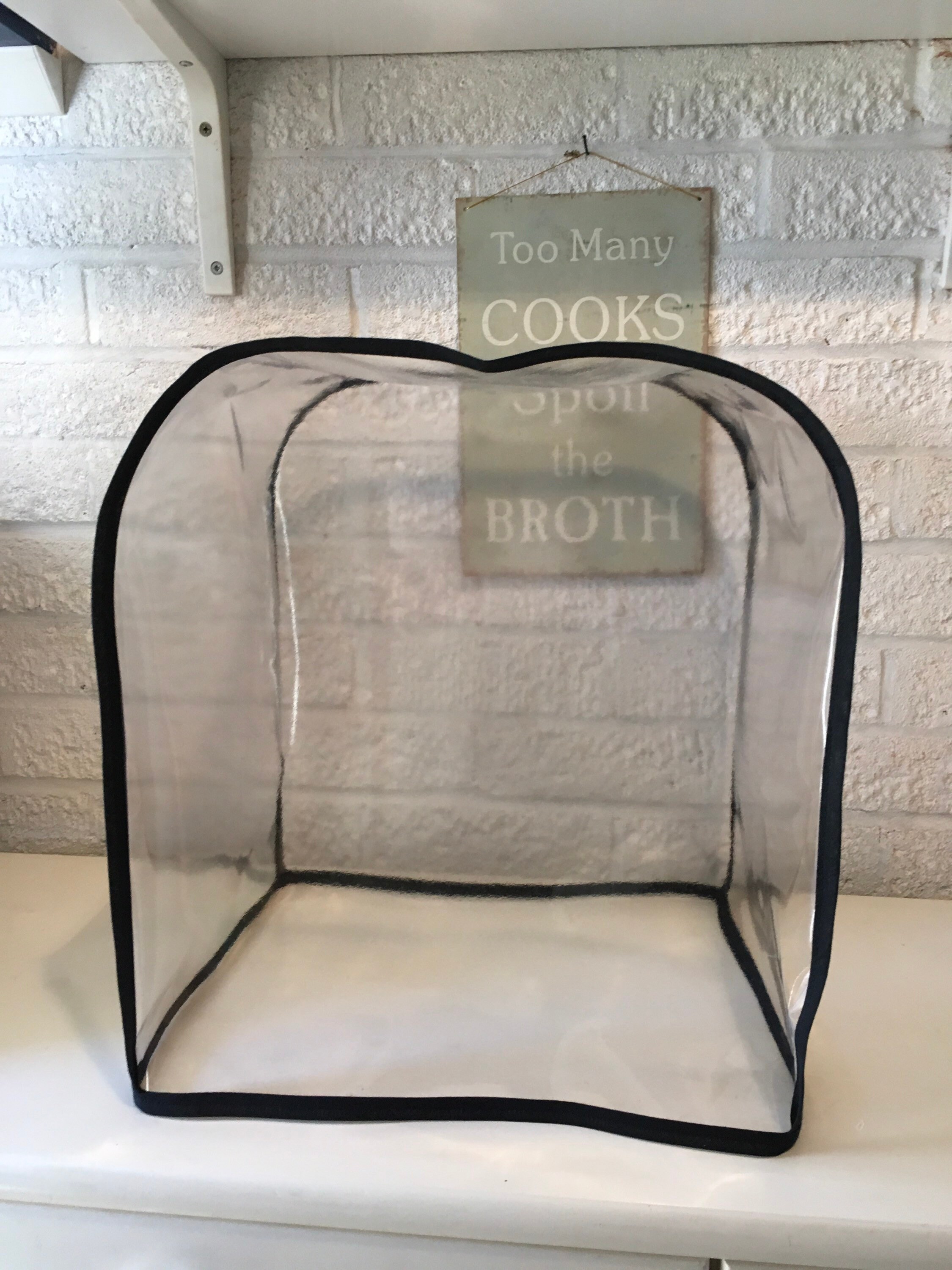 Clear PVC Onyx Black Kitchenaid 7 QT Stand Mixer Cover Etsy