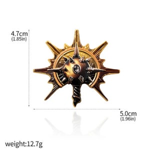 Baldur's Gate-Klassen-Pins 12 Stile verfügbar Dungeons und Drachen Rollenspiele Baldur's Gate 3 Bild 8