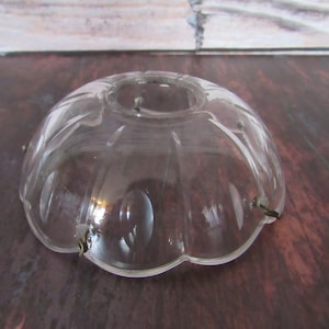 1 -Vintage Crystal Bobeche Candle Cup for Chandelier; Lamp Light Repair Parts E2