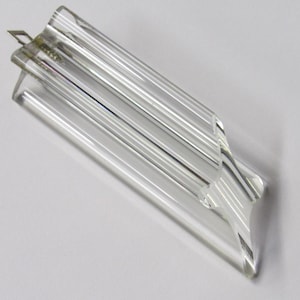 Vintage Venini Murano Glass Replacements 4&quot; -4 Sided Quadrieri Venini Chandelier