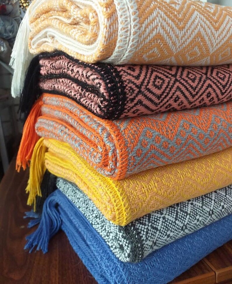 Luxurious Alpaca blanket wool blankets peruvian blankets Etsy