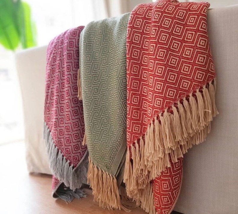 Luxurious Alpaca blanket wool blankets peruvian blankets Etsy
