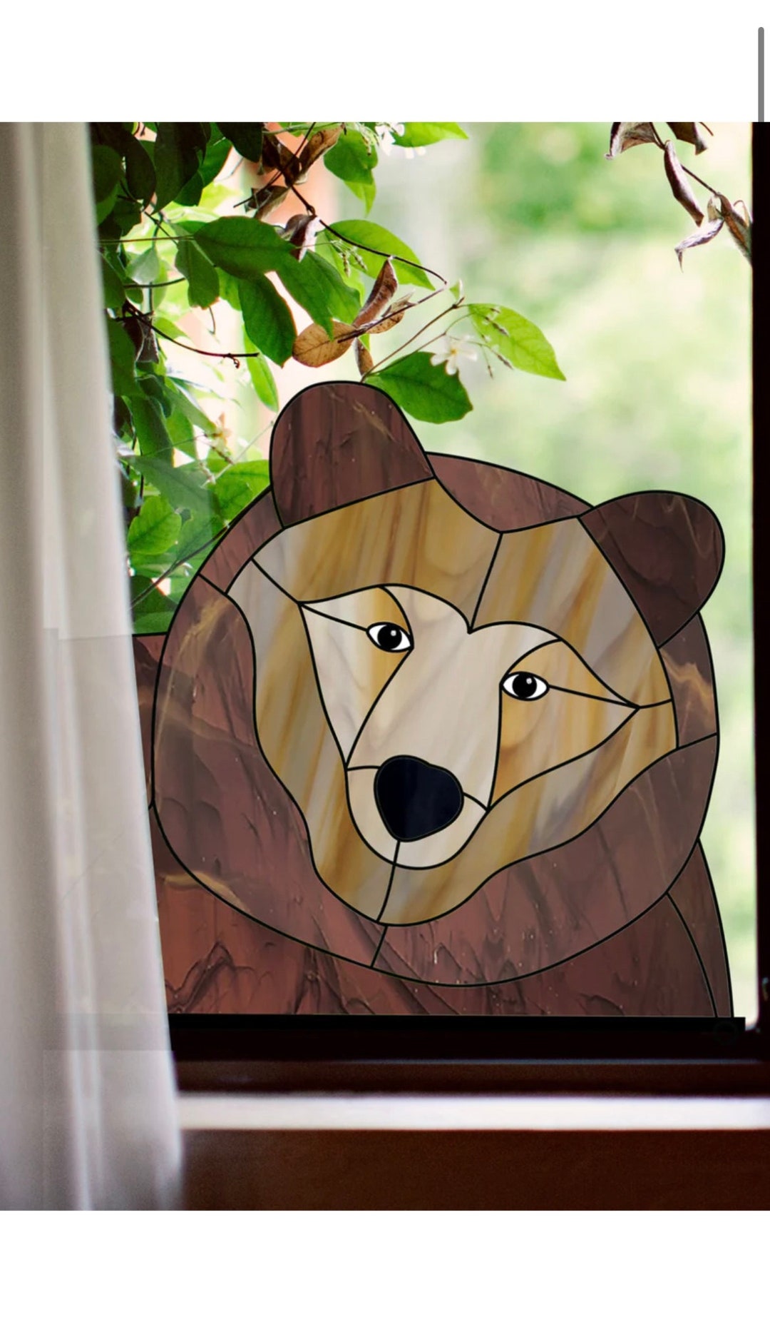 Custom Stained Glass Suncatcher Etsy
