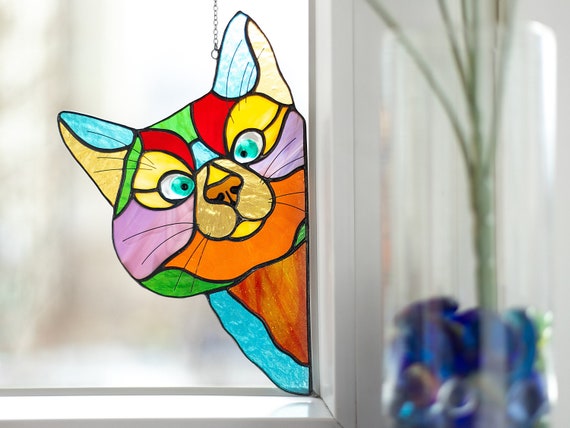 Horse Pattern Stained Suncatcher For Window Hanging Panel Home Bedroom Vintage Decor Acrylic Wall Pendant Garden Ornaments Gift