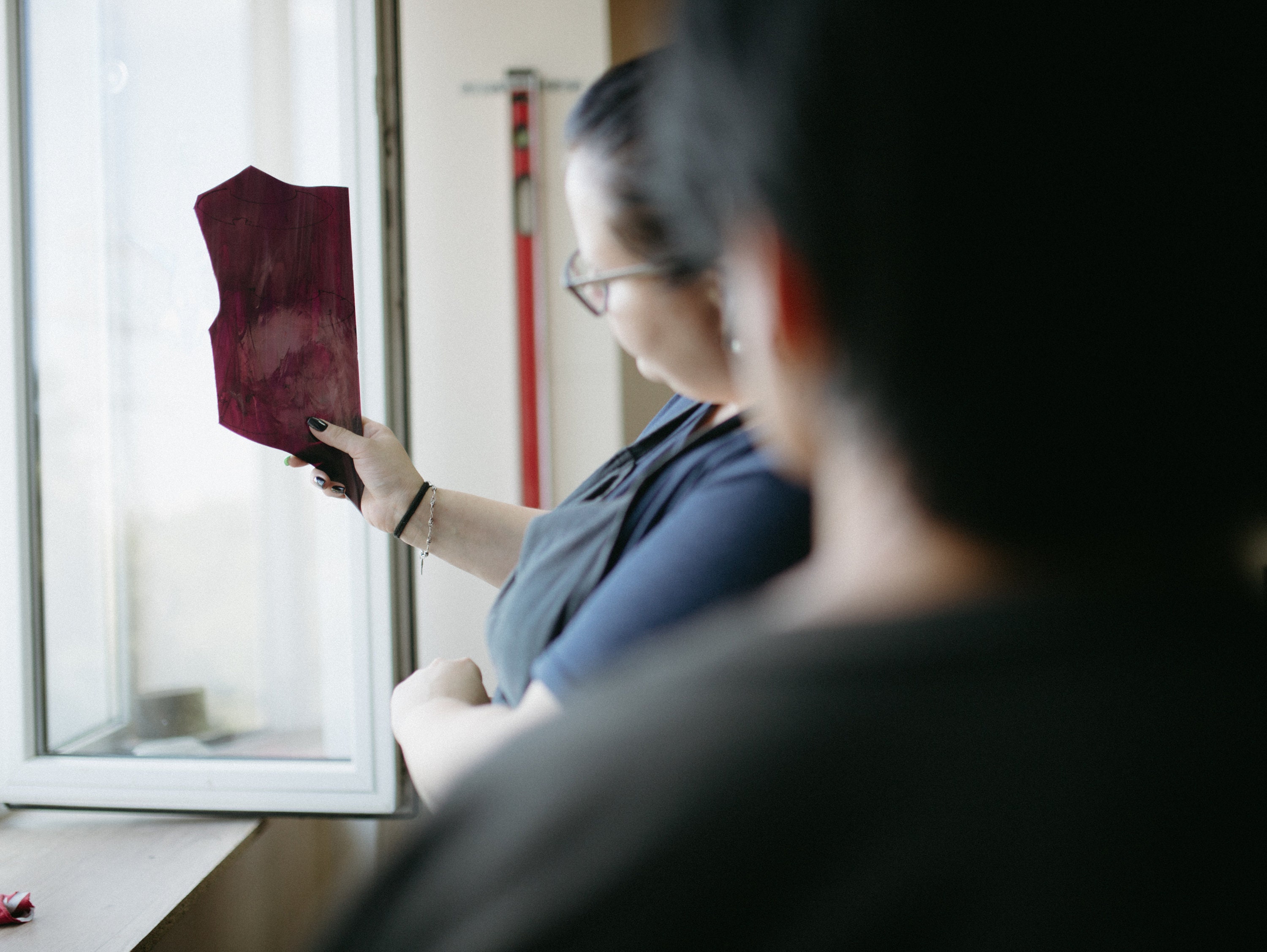 Halloween Witch on Moon Decor Stained Glass Witch Suncatcher Etsy New