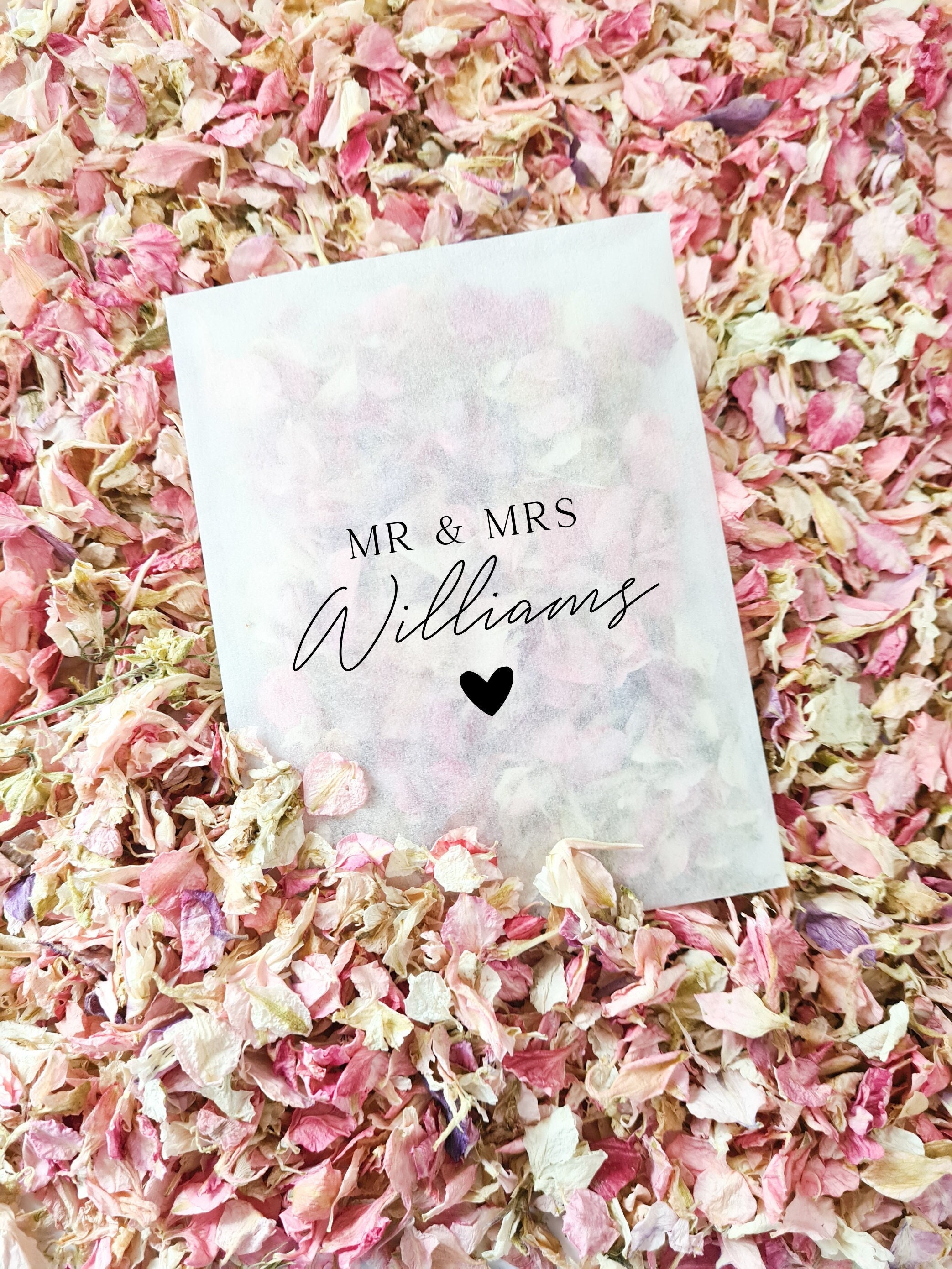 Wedding Confetti Bags 100 Biodegradable Glassine Bags Etsy UK