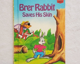Brer Rabbit Saves His Skin - Disney’s Wonderful World of Reading Book, Hardcover from 1979
