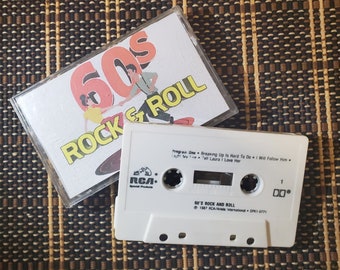 RCA 60s Rock and Roll  - Music Cassette Tape from 1987