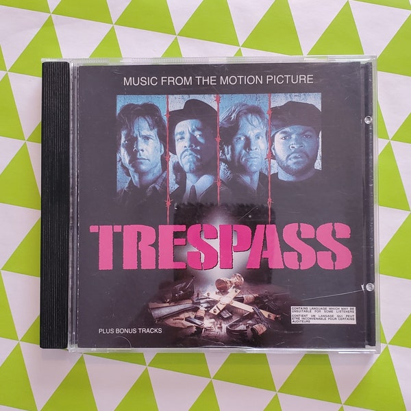 Trespass – Music From the Motion Picture CD from 1992