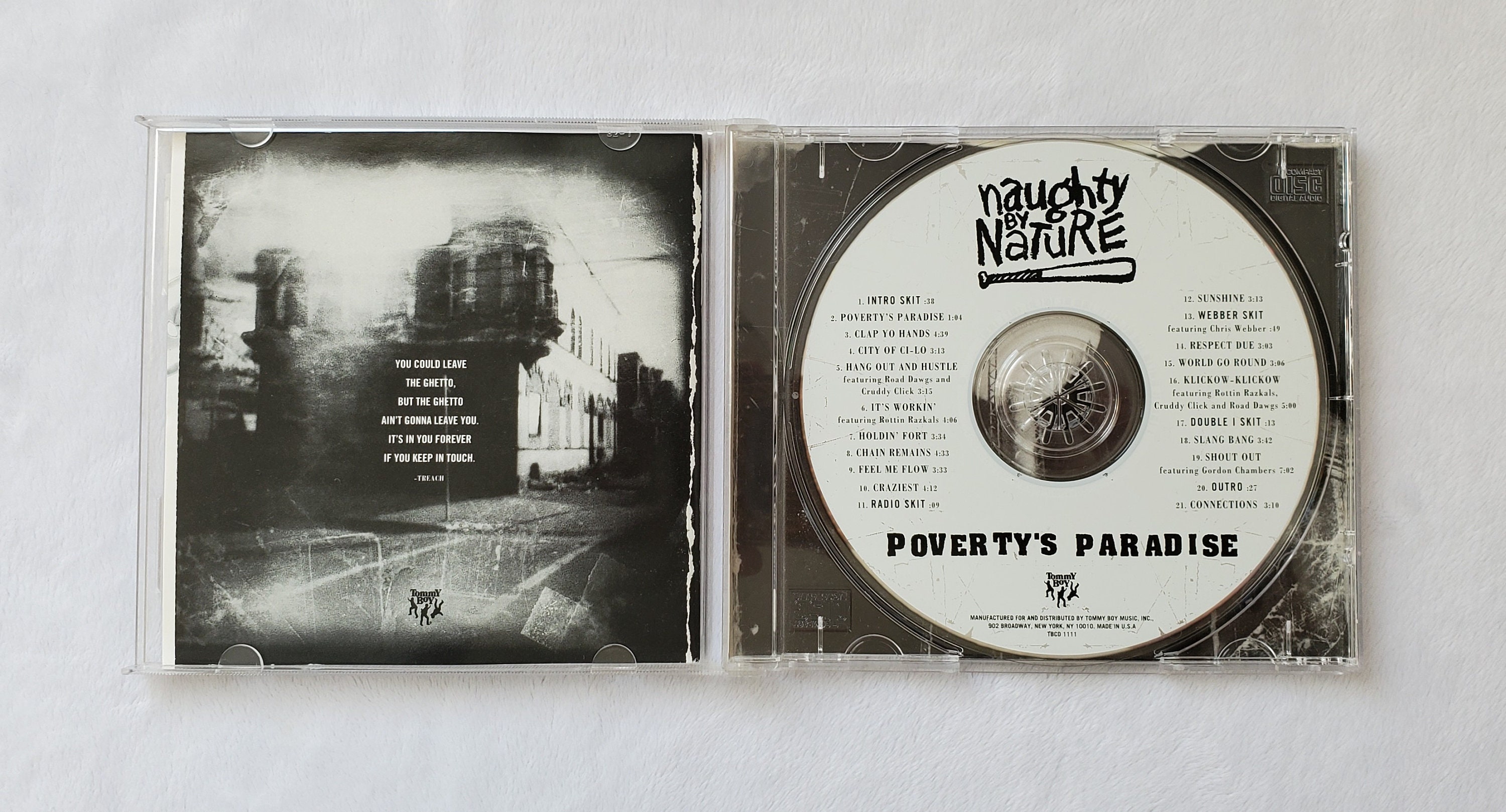 Naughty By Nature: Poverty's Paradise: CD Naughty By Nature: Poverty's Paradise: CD