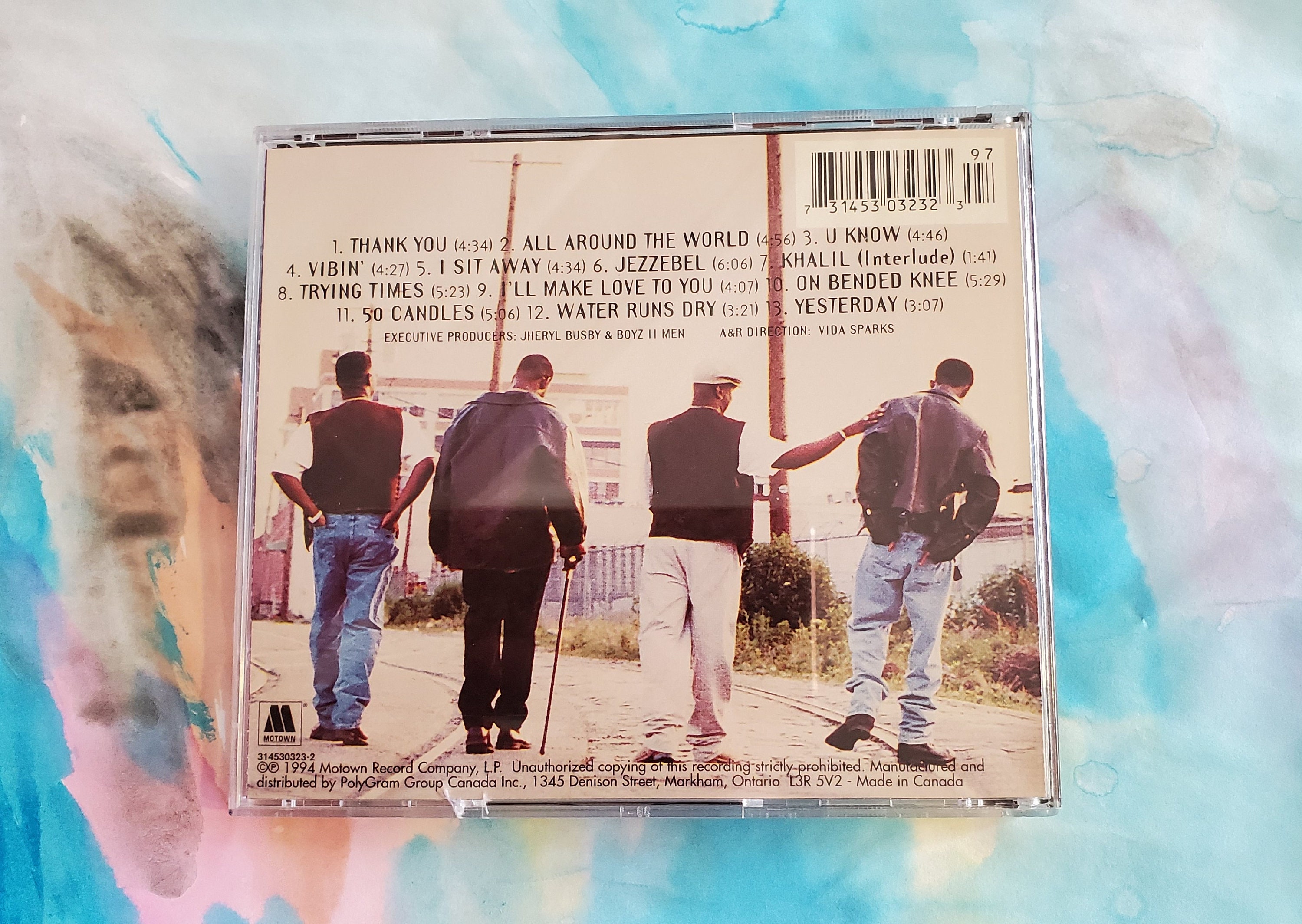 激レア★Boyz II Men直筆 サイン入CD★ボーイズトゥーメン★R&B Boyz II Men Official Website｜洋楽