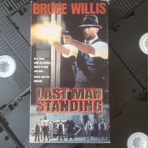 Last Man Standing VHS Movie