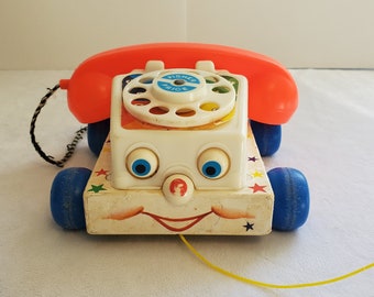 Fisher-Price Chatter Telephone from 1961