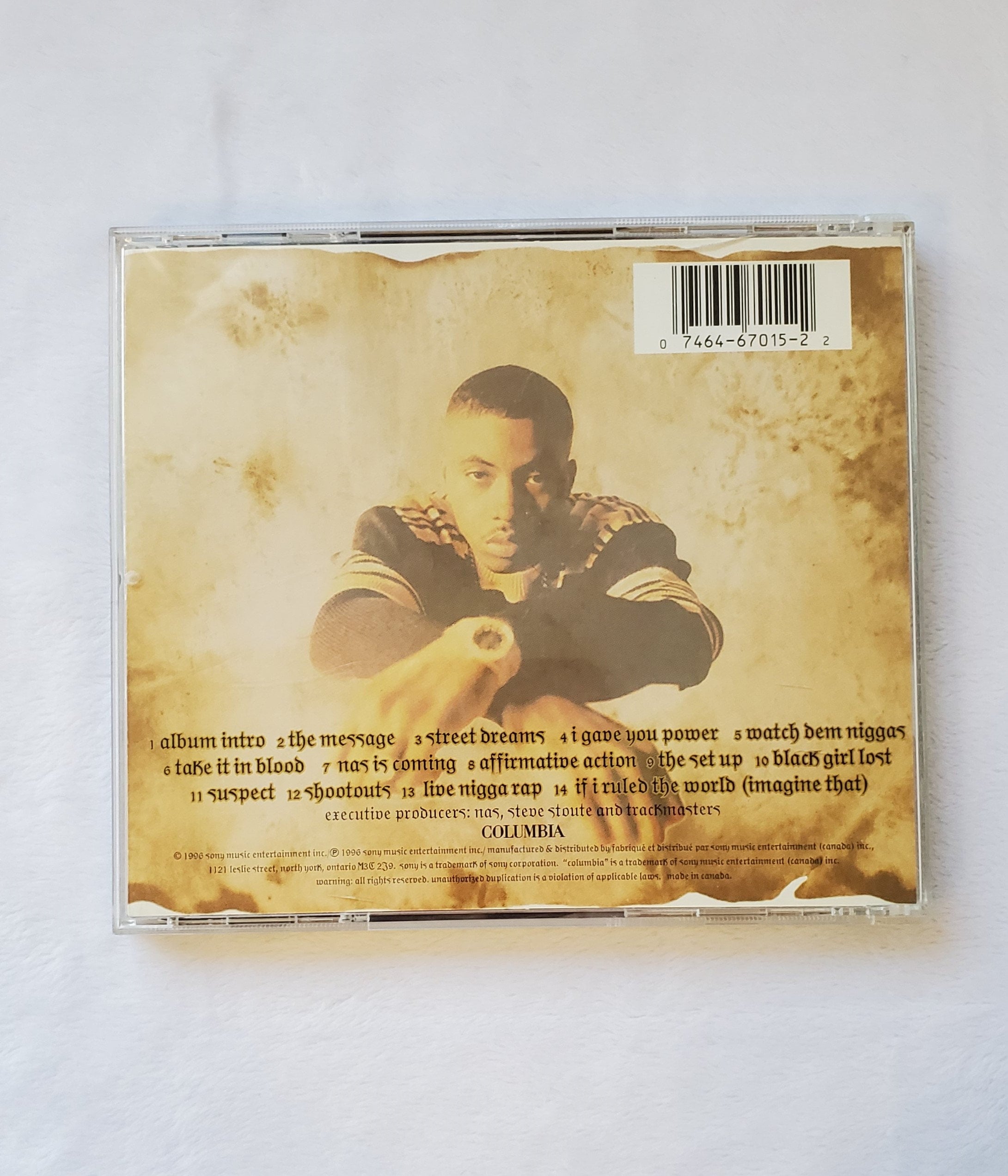 Nas – It Was Written CD From 1996 - Etsy