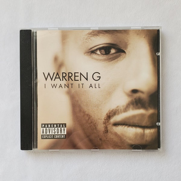 Warren G – I Want it All CD from 1999