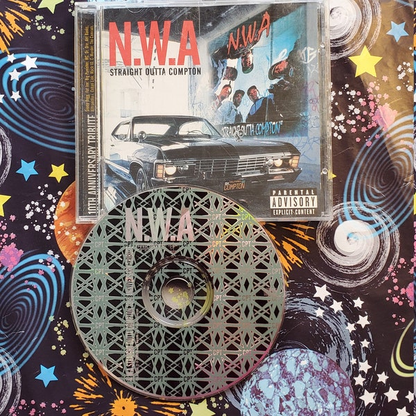 NWA Straight Outta Compton 10th Anniversary Tribute CD from 1998
