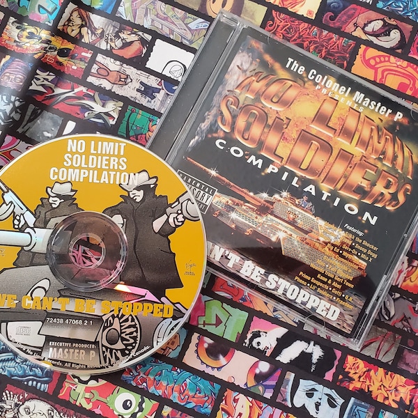No Limit Soldiers Compilation – We Can’t Be Stopped CD from 1998