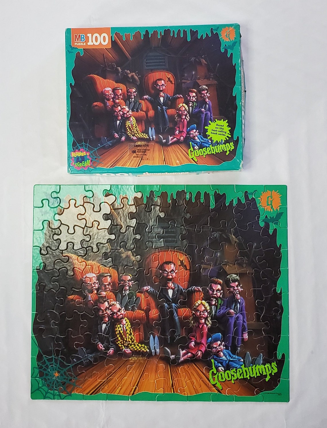 Goosebumps Jigsaw Puzzle 40 Night of the Living Dummy III Etsy