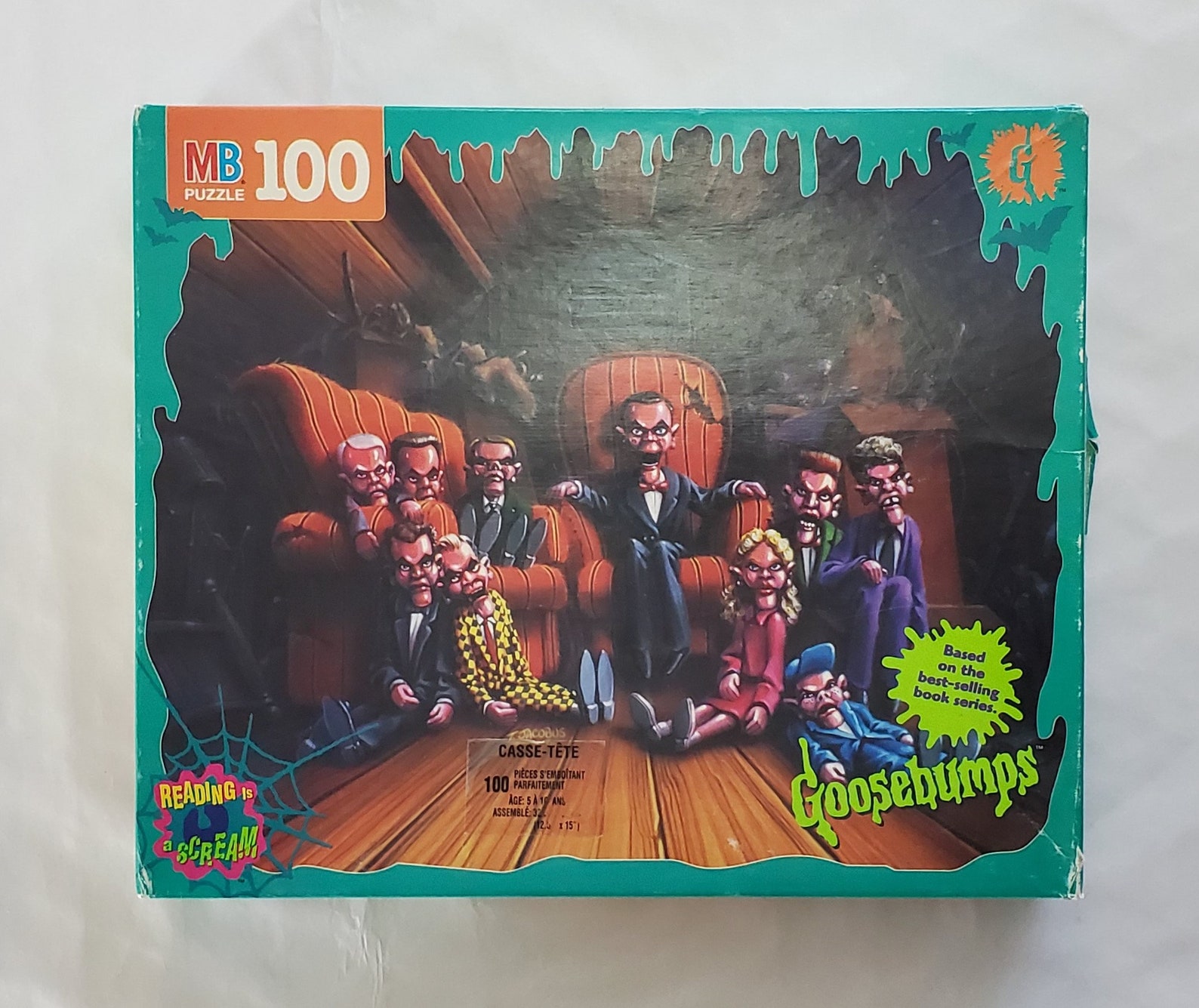 Goosebumps Jigsaw Puzzle 40 Night of the Living Dummy III Complete 100