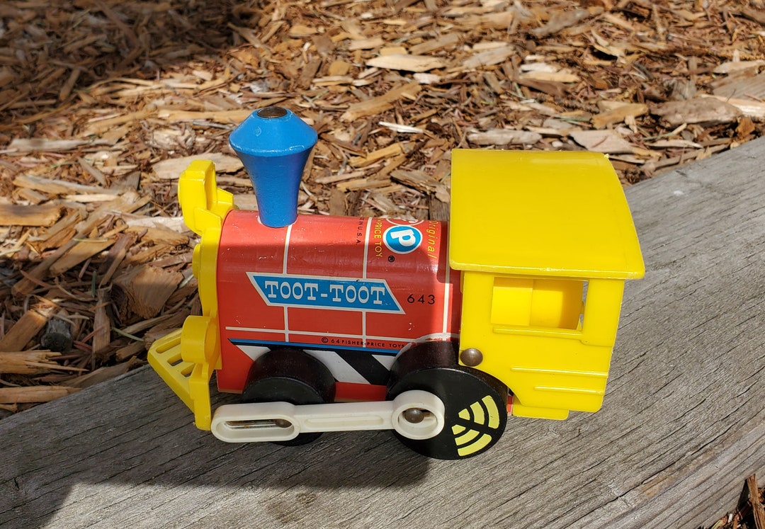 Fisherprice Toot Toot Train From 1964 Etsy