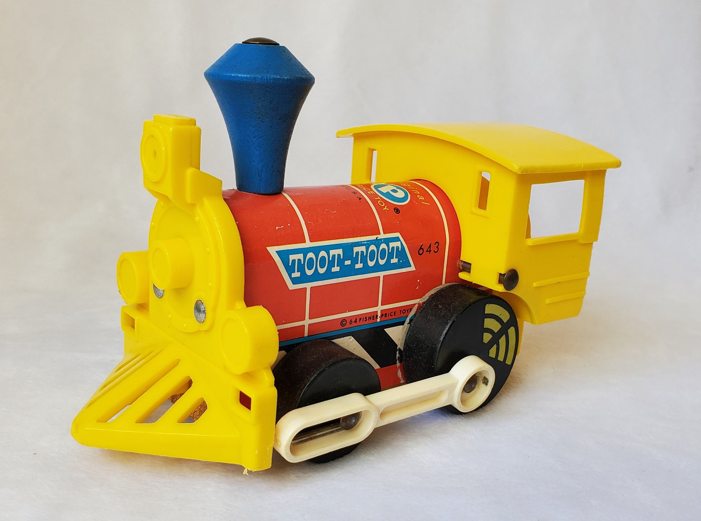 Fisher-price Toot Toot Train From 1964 - Etsy
