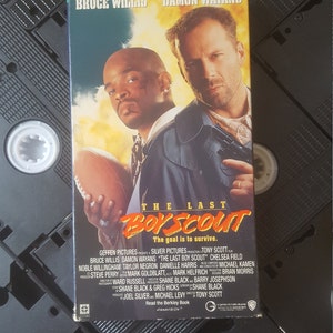 Last Boy Scout VHS Movie