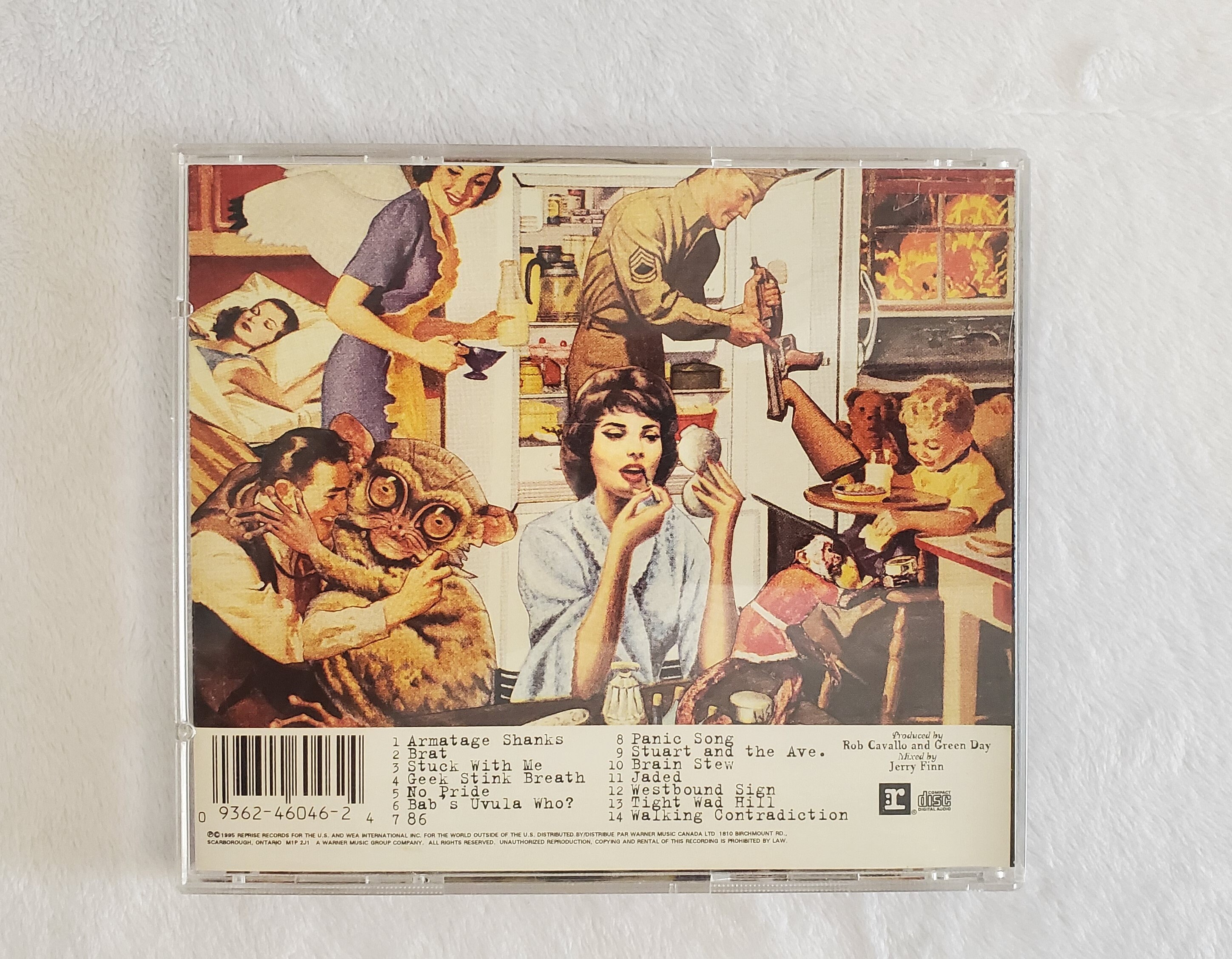 Green Day - Insomniac CD From 1995 - Etsy