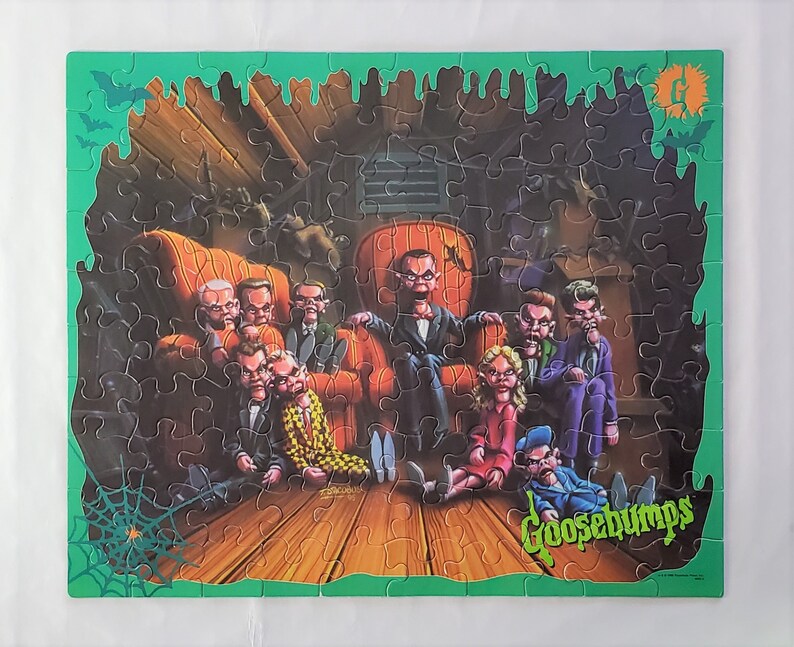 Goosebumps Jigsaw Puzzle 40 Night of the Living Dummy III Complete 100