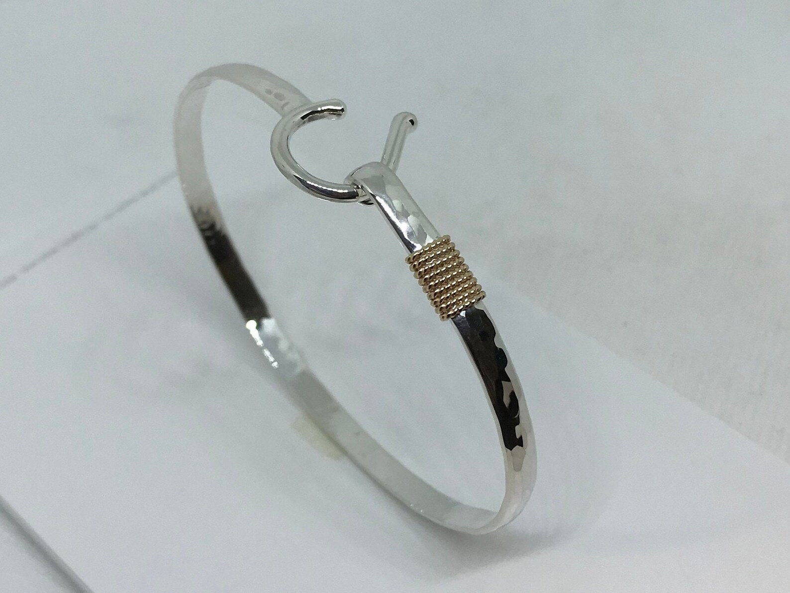 CARIBBEAN JHOOK BRACELET / Handmade / 4mm Bangle / .925 Etsy