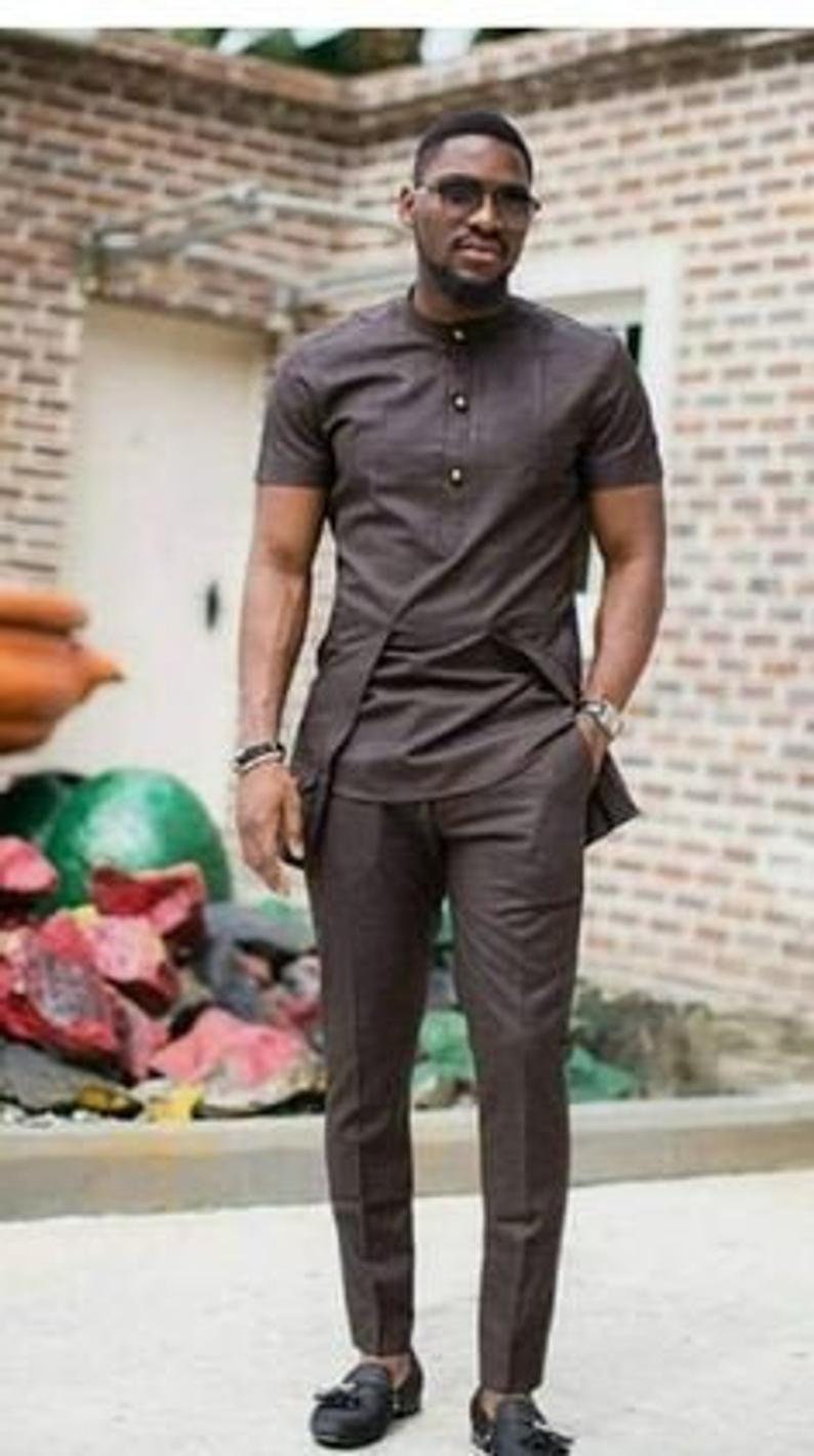 Pin by ♱ on MANDEMS  Mens outfits, Mens summer outfits, African shirts for  men