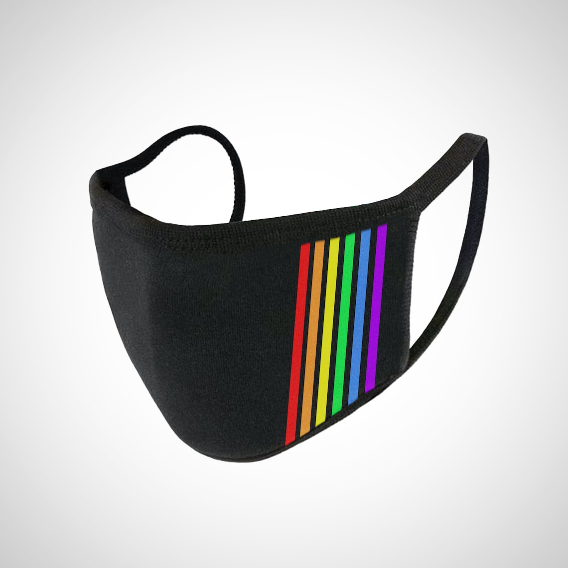 Pride Flag Mask Fabric Mask Gay Pride Mask Trans Pride Etsy