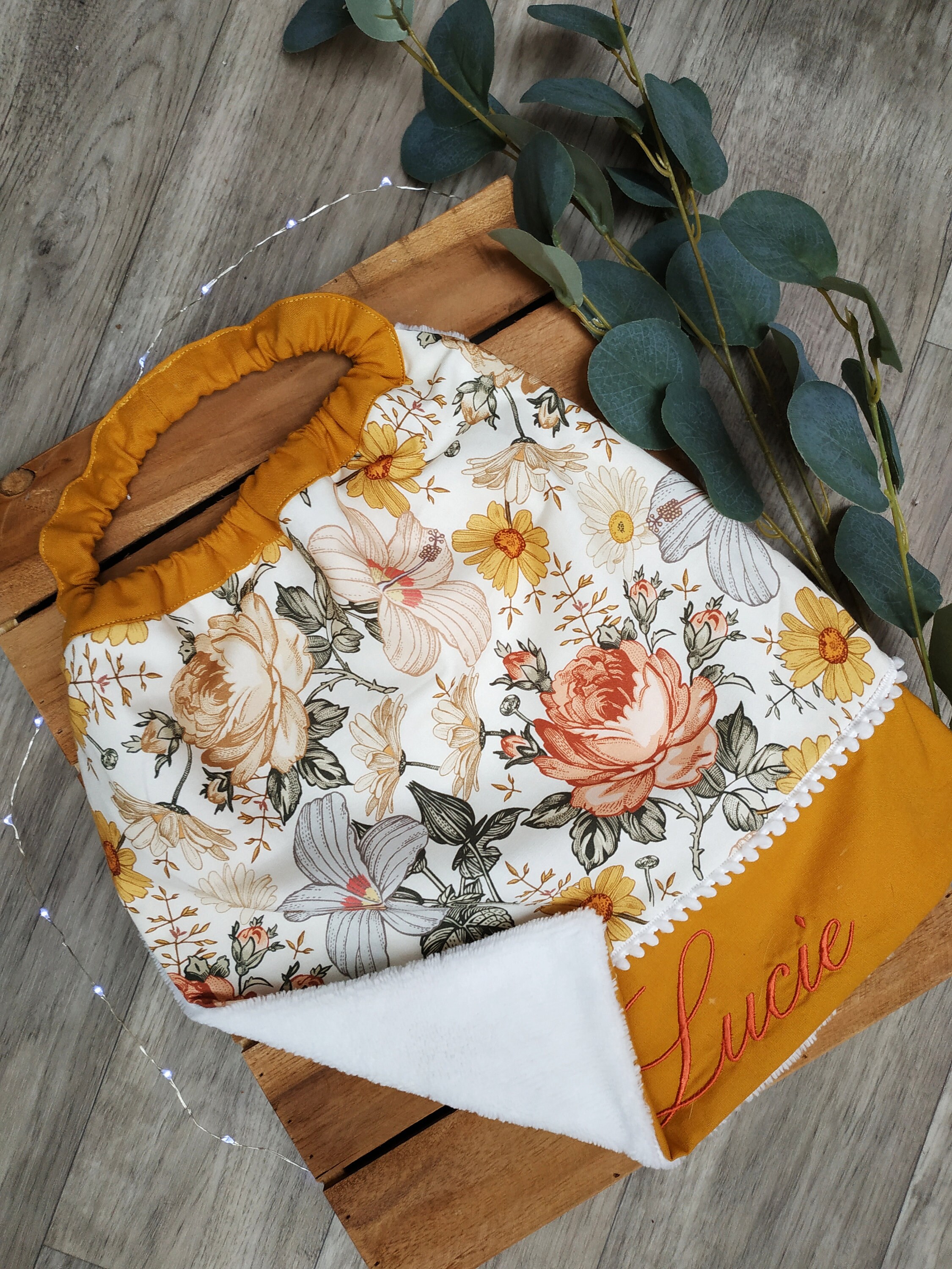 Serviette De Table Personnalisée Pour La Maternelle Serviette de table cantine maternelle élastique enfant | Etsy
