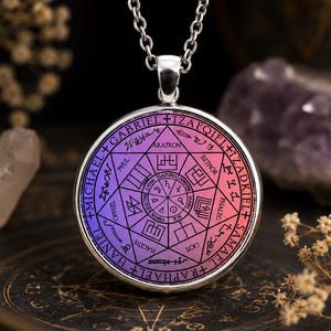 Archangel Sigil Necklace – Seven Archangels Protection Talisman
