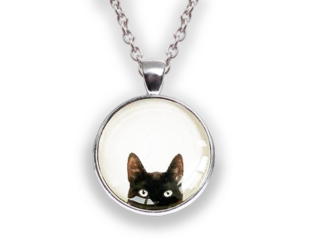 Collana Con Gatto In Argento Sterling 925 Per Donne, Ragazze - 13