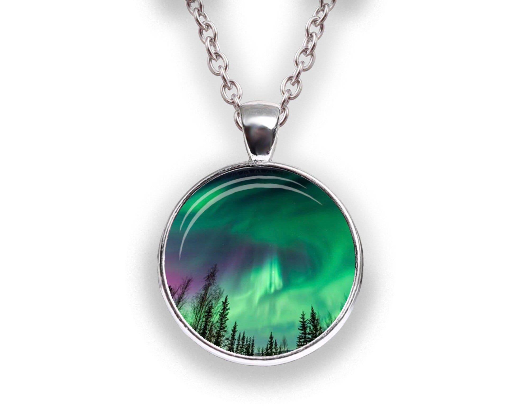Aurora borealis on sale necklace flipkart