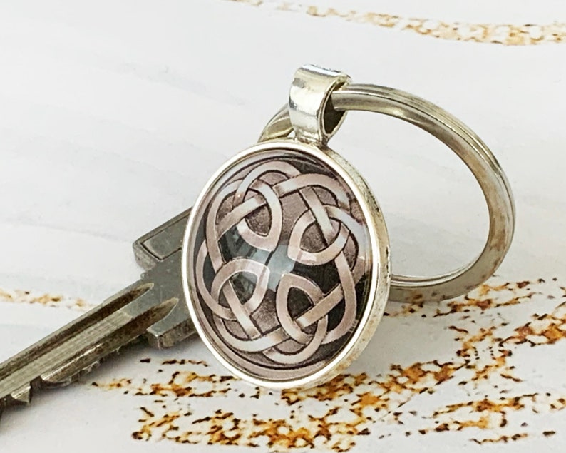 Celtic father daughter knot, Viking keychain, Viking jewelry, Father daughter jewelry, Father gift, Celtic knot jewelry, Celtic gifts zdjęcie 5