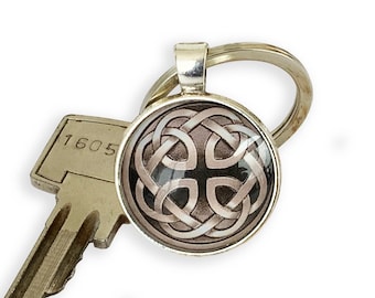 Celtic father daughter knot, Viking keychain, Viking jewelry, Father daughter jewelry, Father gift, Celtic knot jewelry, Celtic gifts