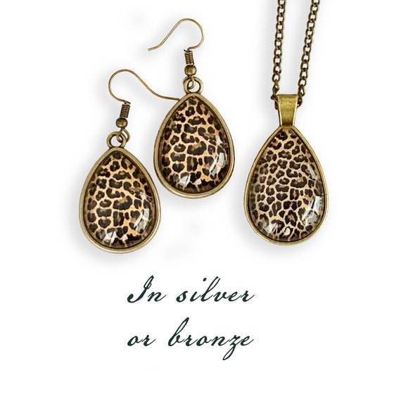 Animal print hotsell jewelry sets