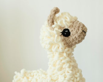 Chubby Llama Crochet Pattern (PDF Instant Download)