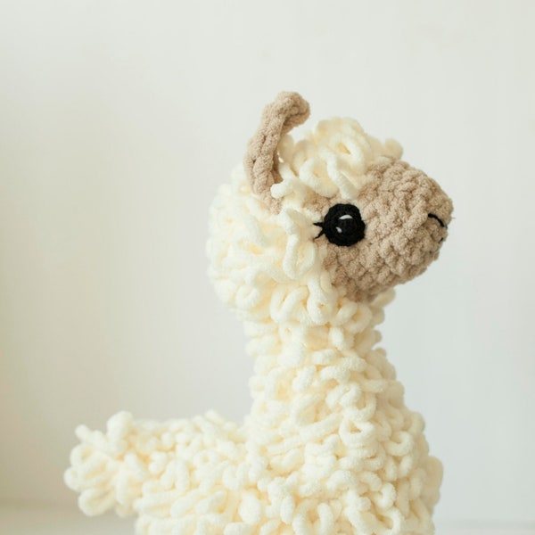 Chubby Llama Crochet Pattern (PDF Instant Download)