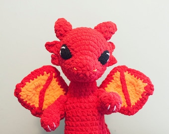 Baby Dragon Crochet Pattern (PDF Instant Download)